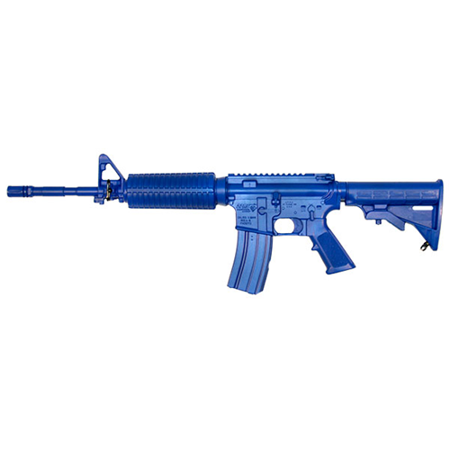 Blue Training Guns - M4 Flat Top Closed Stock 14 Barrel Color: Blue Weighted: Yes Tactical Distributors Ltd New Zealand