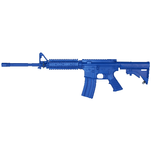 Blue Training Guns - M4 Flat Top Closed Stock Forward Rail Color: Black Weighted: No Tactical Distributors Ltd New Zealand