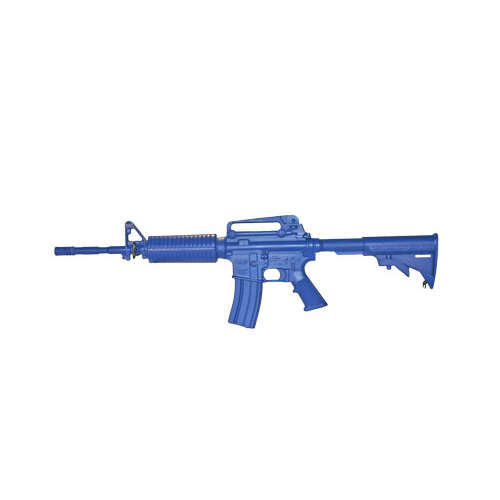 Blue Training Guns - M4 Open Stock, 14 Barrel Color: Blue Weighted: Yes Tactical Distributors Ltd New Zealand