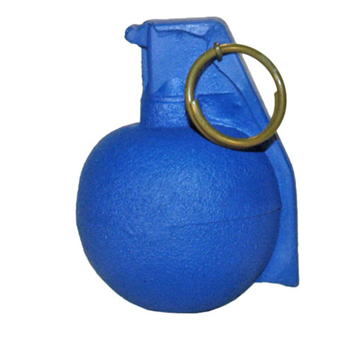 Blue Training Guns - M67 Baseball Grenade Simulator Color: Blue Tactical Distributors Ltd New Zealand