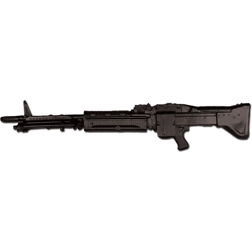 Blue Training Guns - Rubber M60 Machine Gun Color: Blue Weighted: No Tactical Distributors Ltd New Zealand