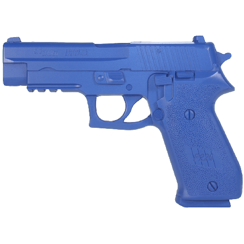 Blue Training Guns - Sig Sauer P220 w/ rails Color: Blue Weighted: Yes Tactical Distributors Ltd New Zealand