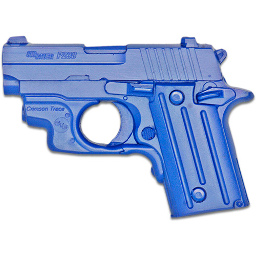 Blue Training Guns - Sig Sauer P238 w/ Crimson Trace Laserguard Color: Blue Weighted: No Tactical Distributors Ltd New Zealand