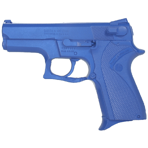 Blue Training Guns - Smith & Wesson 6906 Color: Blue Weighted: No Tactical Distributors Ltd New Zealand