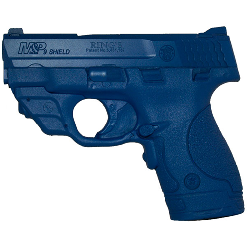 Blue Training Guns - Smith & Wesson Shield w/ Crimson Trace Laserguard Bluegun Color: Blue Weighted: No Tactical Distributors Ltd New Zealand