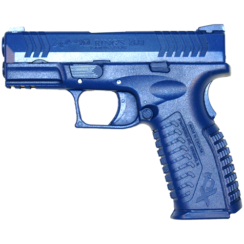 Blue Training Guns - Springfield XDM 3.8 Color: Blue Weighted: No Tactical Distributors Ltd New Zealand