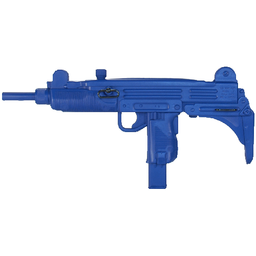 Blue Training Guns - UZI Sub Machine Gun Color: Blue Weighted: Yes Tactical Distributors Ltd New Zealand