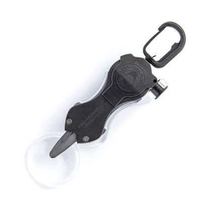 Boomerang Tool Company Long SNIP Cheaters Fishing Line Cutter with Fly Trimming Magnifying Glass, Cuts 50 lb. Braided Fishing Line Tactical Distributors Ltd New Zealand