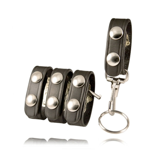 Boston Leather Belt Keeper Combo Pack Black Leather Tactical Distributors Ltd New Zealand
