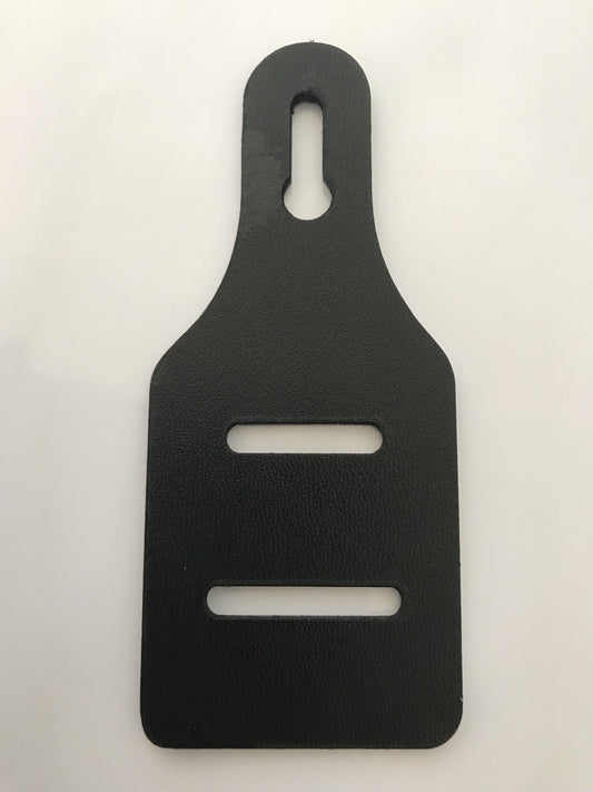 Boston Leather Epaulet Mic Holder Slotted for Clip Tactical Distributors Ltd New Zealand
