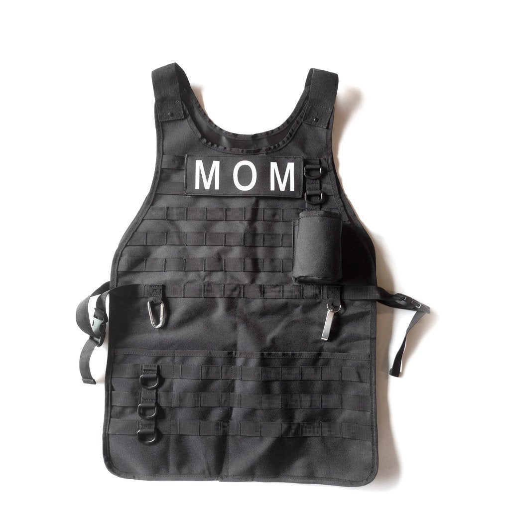 Caliber Gourmet Tactical BBQ Apron With Carabiner and Bottle Opener Tactical Distributors Ltd New Zealand