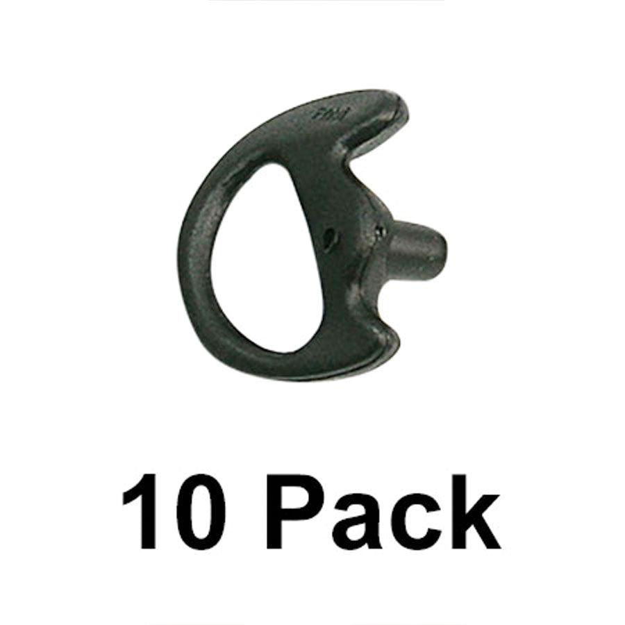 Plastic Insert In Ear CodeRed Black Semi-Custom Ear Insert EarMold Molded Earpiece Right Sid ...
