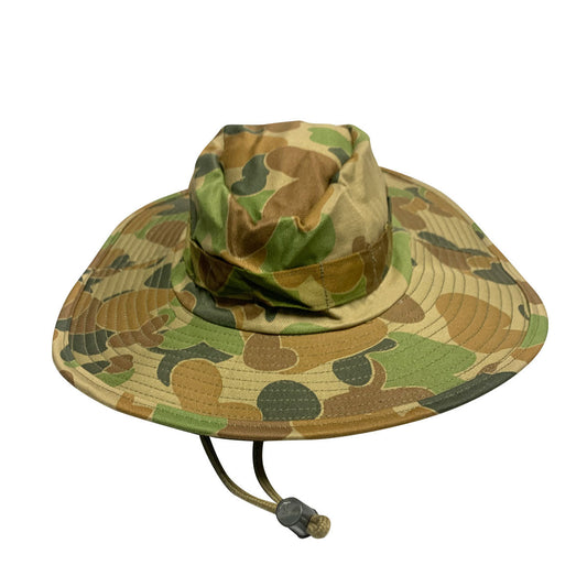 Combat Clothing Military Boonie Hat Wide Brim Auscam Small / Medium 55-58cm Tactical Distributors Ltd New Zealand