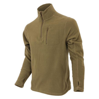 Condor 1/4 Zip Fleece Pullover Coyote Brown Tactical Distributors Ltd New Zealand