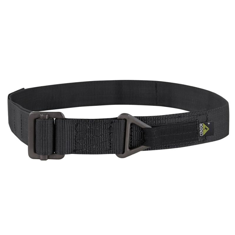 Condor 1.75 Inches Nylon Webbing Riggers Belt Black Tactical Distributors Ltd New Zealand