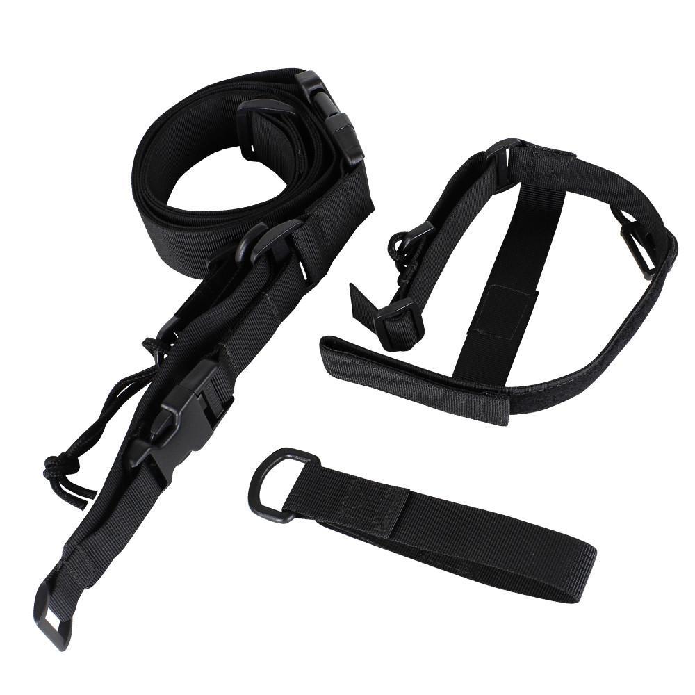 Condor 3 Point Sling Black Tactical Distributors Ltd New Zealand