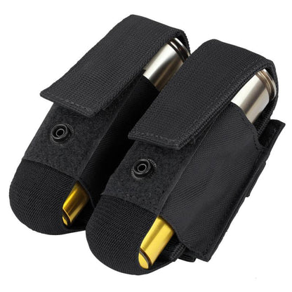 Condor 40mm Double Grenade Pouch Black Tactical Distributors Ltd New Zealand