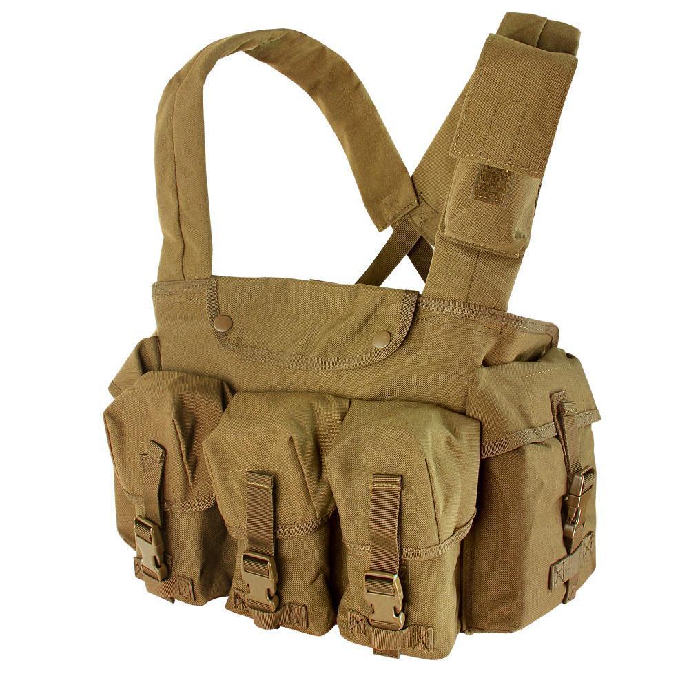 Condor 7 Pocket Chest Rig Coyote Brown Tactical Distributors Ltd New Zealand