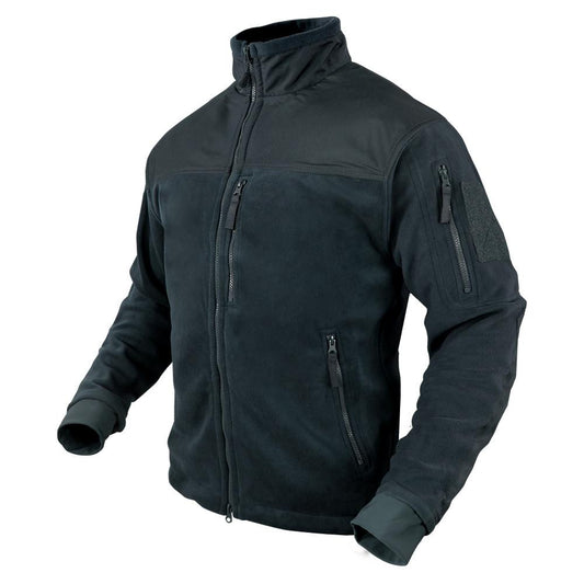 Condor Alpha Micro Fleece Jacket Navy Jackets Condor Outdoor Small Tactical Gear Supplier Tactical Distributors Australia