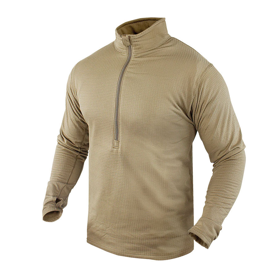 Condor Base II Zip Pullover Coyote Brown Tactical Distributors Ltd New Zealand