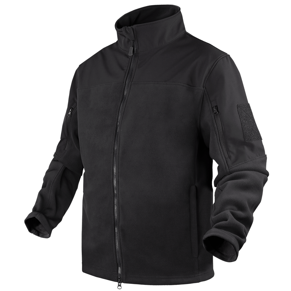 Condor Bravo Fleece Jacket Black Tactical Distributors Ltd New Zealand