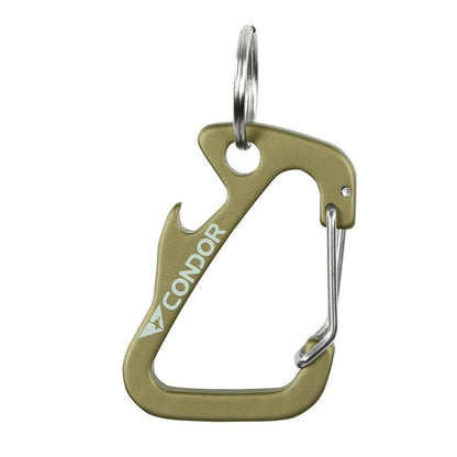 Condor Carabiner Keychain Flat Dark Earth Tactical Distributors Ltd New Zealand