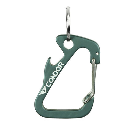 Condor Carabiner Keychain Gun Metal Tactical Distributors Ltd New Zealand