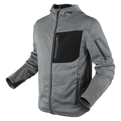 Condor Cirrus Technical Fleece Jacket Heather Grey Tactical Distributors Ltd New Zealand