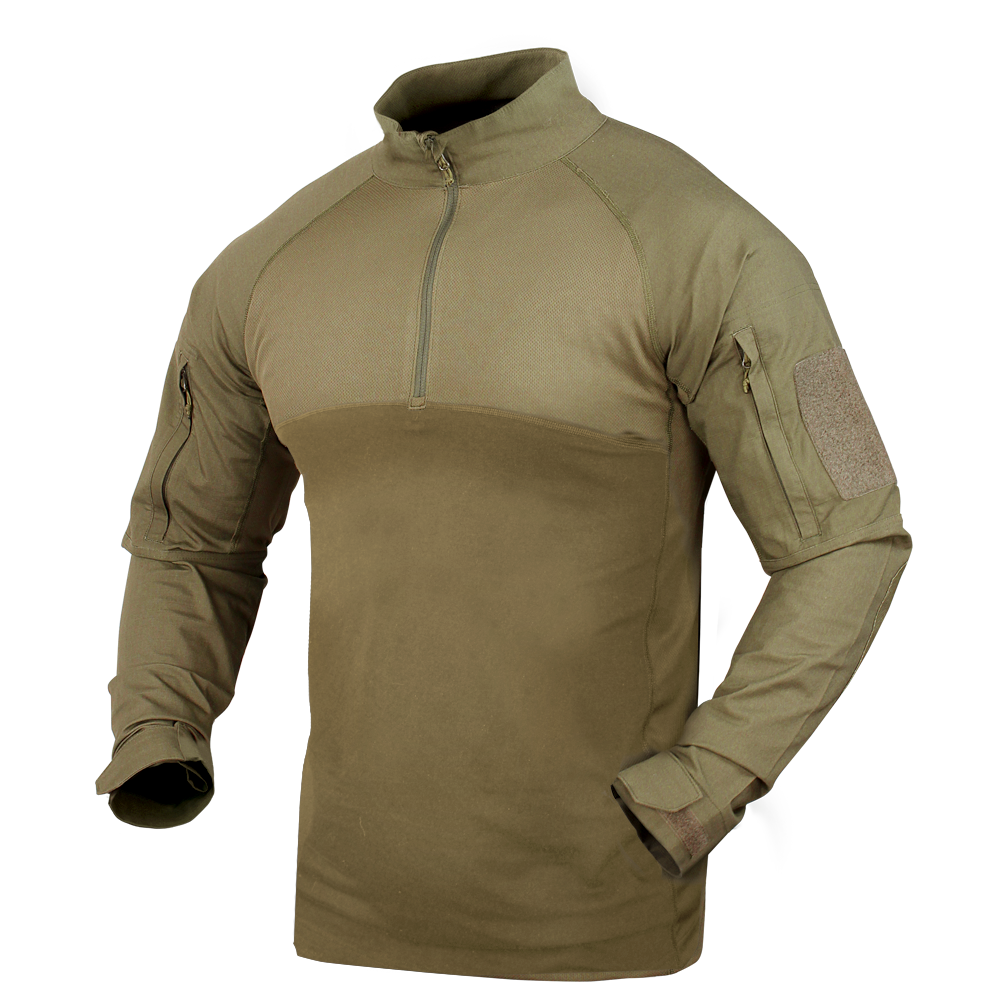 Condor Combat Long Sleeve Shirt Tan Tactical Distributors Ltd New Zealand