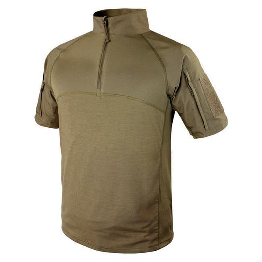 Condor Combat Short Sleeve Shirt Tan Small Tactical Distributors Ltd New Zealand
