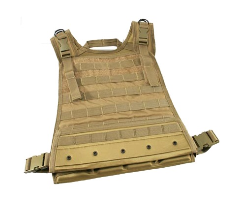 Condor Compact Plate Carrier Vests & Plate Carriers Condor Outdoor Tan Tactical Gear Supplier Tactical Distributors Australia