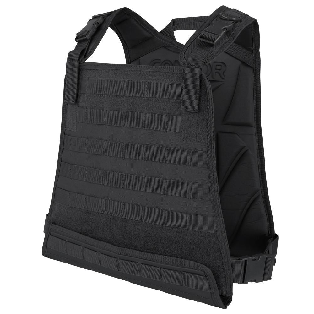 Condor Compact Plate Carrier Black Tactical Distributors Ltd New Zealand