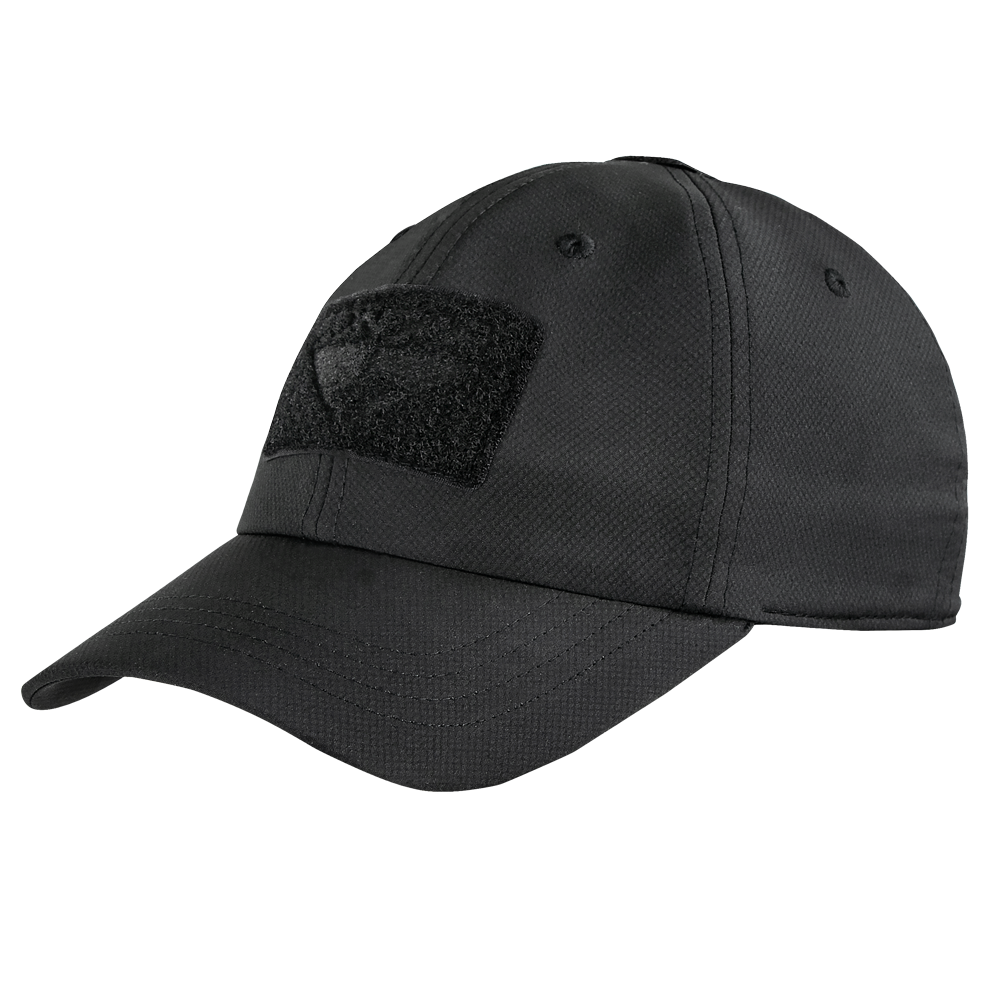 Condor Cool Mesh Tactical Cap Black Small/Medium Tactical Distributors Ltd New Zealand