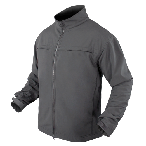 Condor Covert Softshell Jacket Jackets Condor Outdoor Graphite Small Tactical Gear Supplier Tactical Distributors Australia