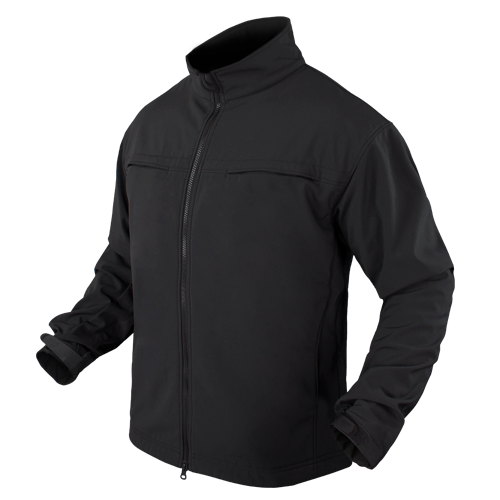 Condor Covert Softshell Jacket Jackets Condor Outdoor Black Small Tactical Gear Supplier Tactical Distributors Australia