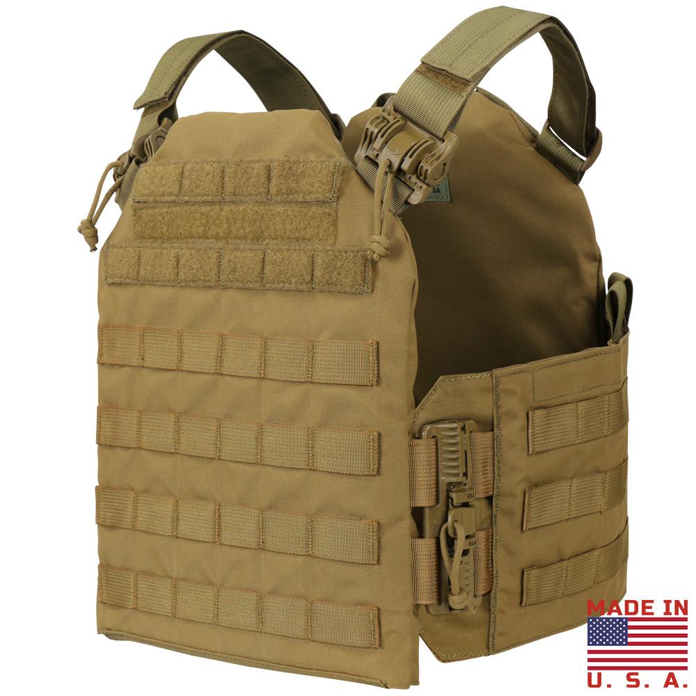 Condor Cyclone RS Plate Carrier Vests & Plate Carriers Condor Outdoor Coyote Brown Tactical Gear Supplier Tactical Distributors Australia