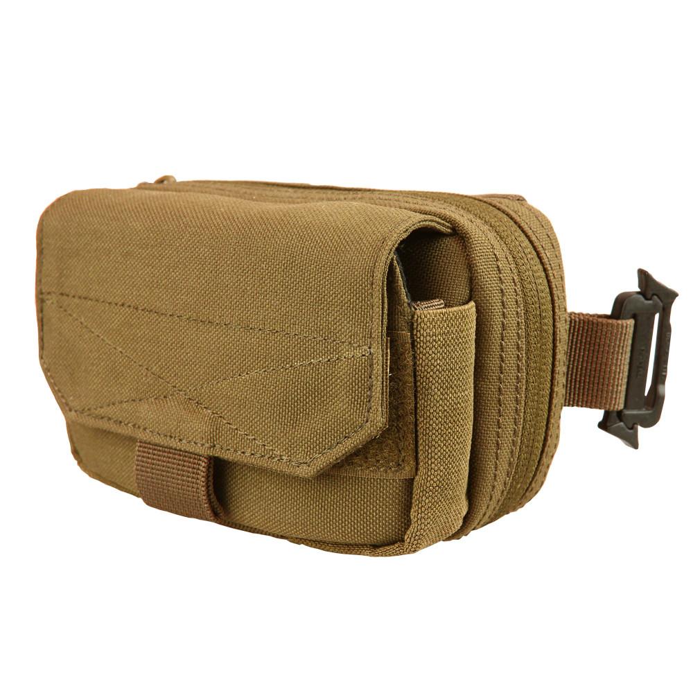 Condor Digi Pouch Coyote Brown Tactical Distributors Ltd New Zealand