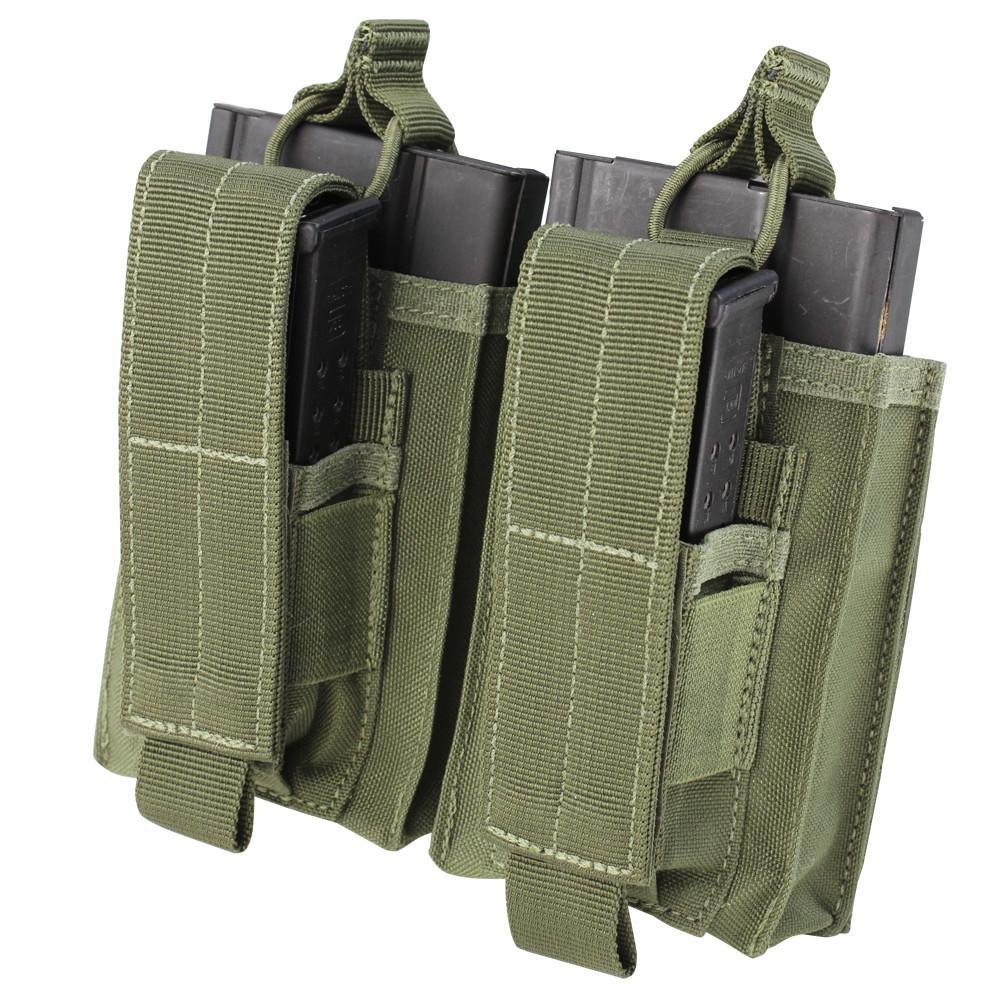 Condor Double Kangaroo M14 Mag Pouch OD Green Tactical Distributors Ltd New Zealand