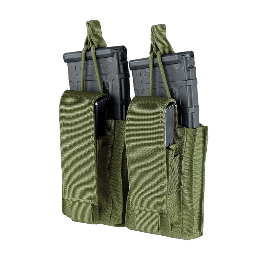 Condor Double Kangaroo Mag Pouch Gen II Olive Drab Tactical Distributors Ltd New Zealand