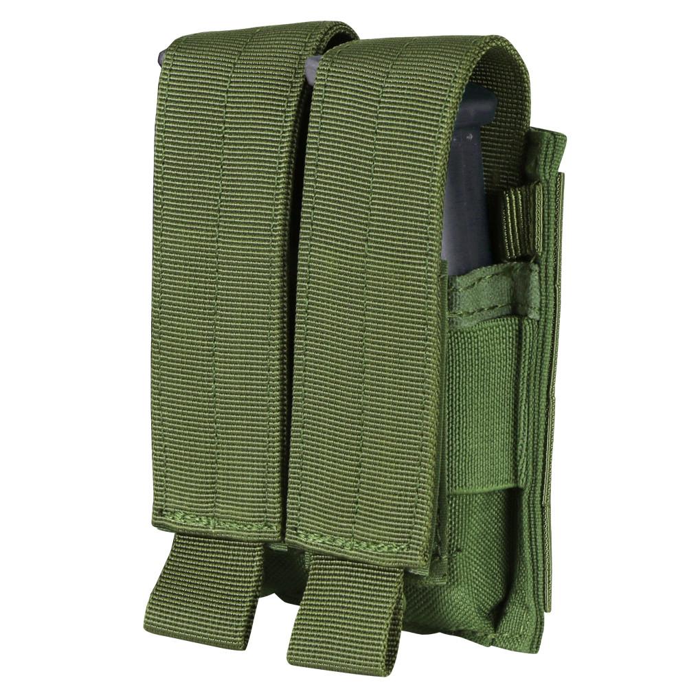 Condor Double Pistol Mag Pouch Olive Drab Tactical Distributors Ltd New Zealand