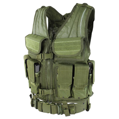 Condor Elite Tactical Vest Olive Drab Tactical Distributors Ltd New Zealand