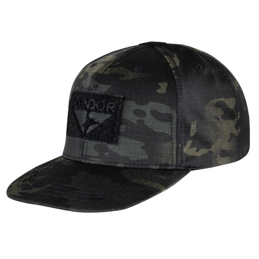 Condor Flat Bill Snapback Hat MultiCam Black Tactical Distributors Ltd New Zealand