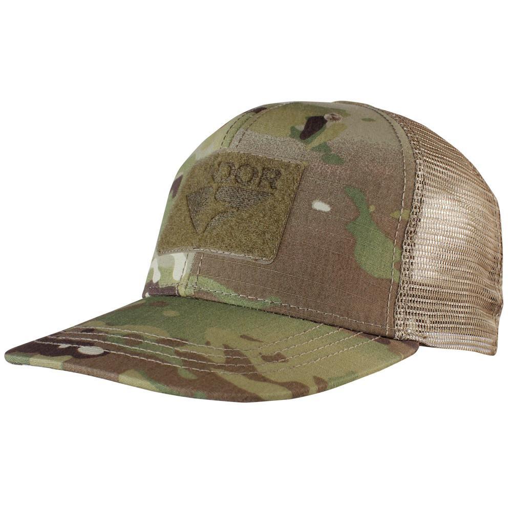 Condor Flat Bill Trucker Hat With Multicam Tactical Distributors Ltd New Zealand