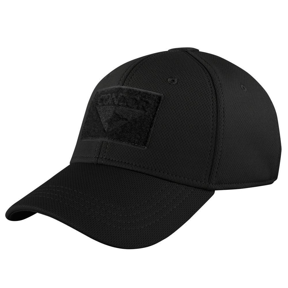 Condor Flex Cap Hats Condor Outdoor Black Small/Medium Tactical Gear Supplier Tactical Distributors Australia