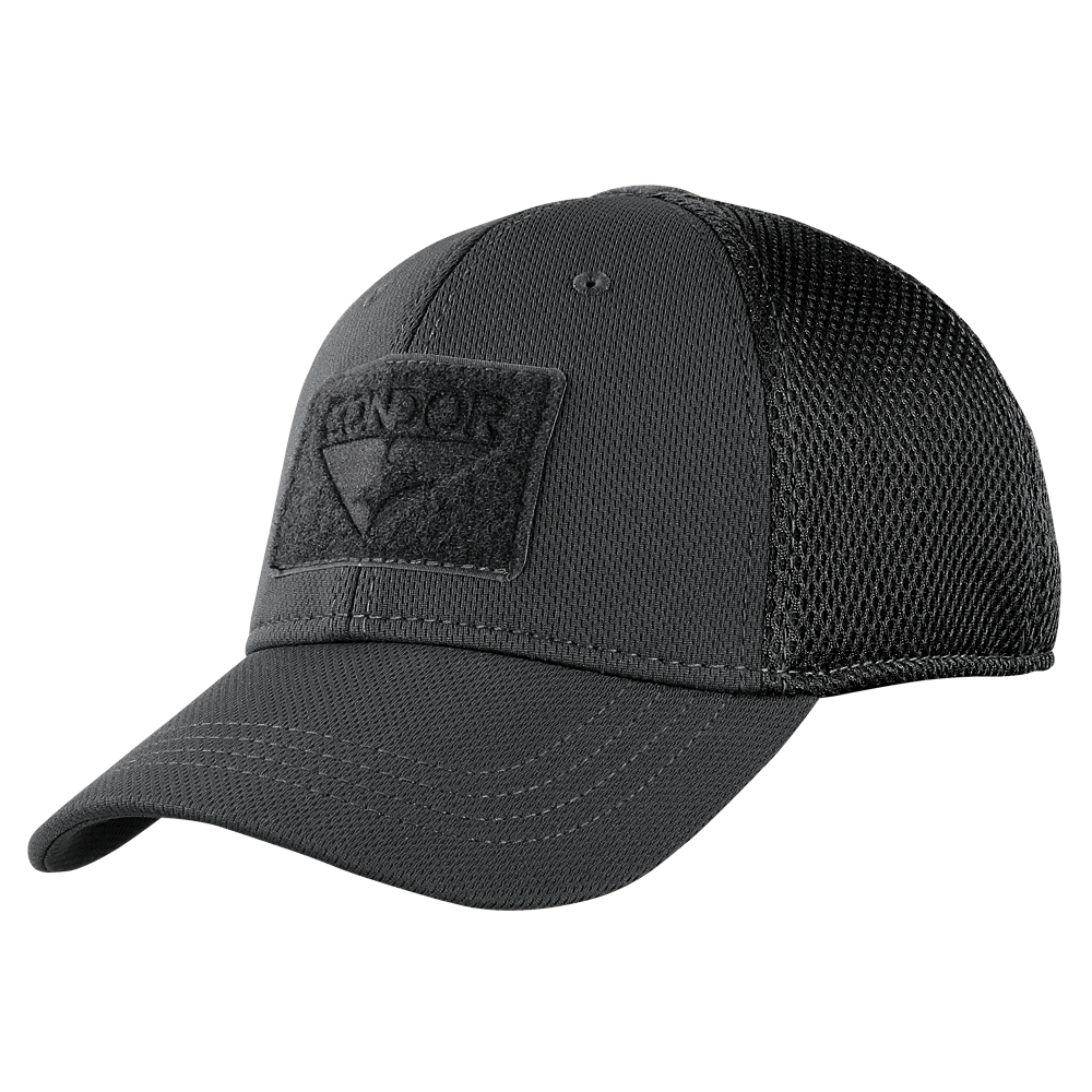 Condor Flex Mesh Cap Black Tactical Distributors Ltd New Zealand