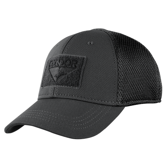 Condor Flex Mesh Cap Black Tactical Distributors Ltd New Zealand