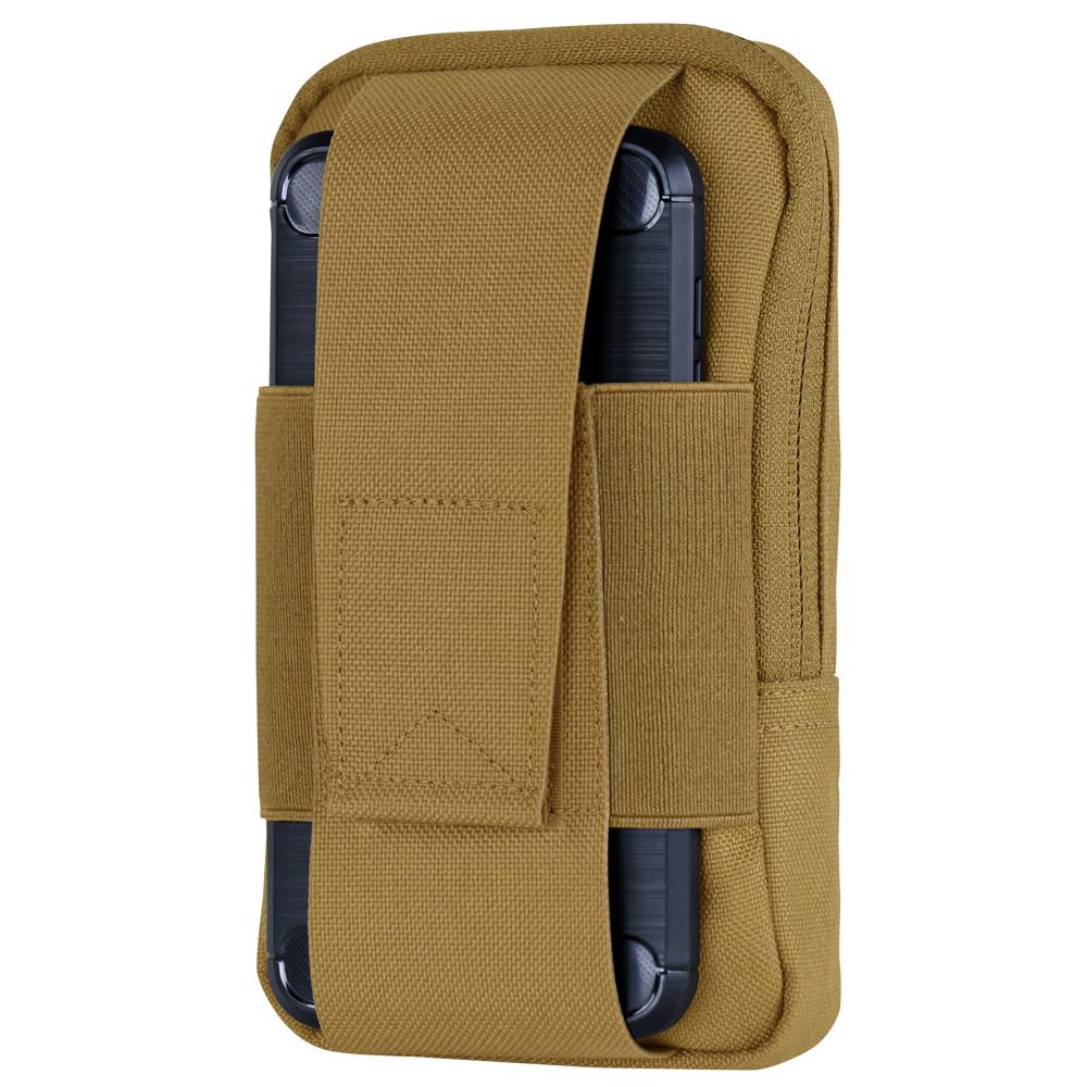 Condor MOLLE Compatible Phone Pouch Coyote Brown Tactical Distributors Ltd New Zealand