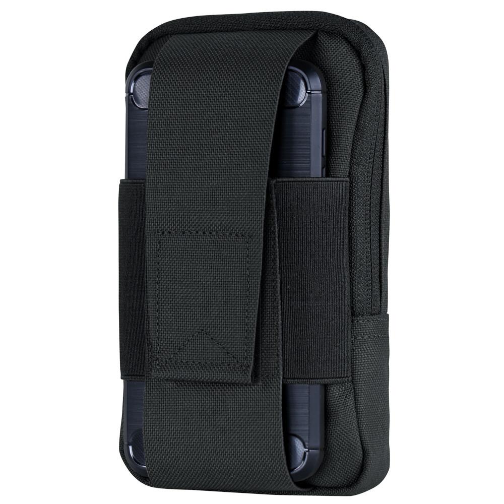 Condor MOLLE Compatible Phone Pouch Black Tactical Distributors Ltd New Zealand