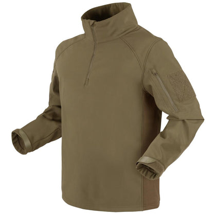 Condor Patrol Quarter Zip Soft Shell Jacket Tan Tactical Distributors Ltd New Zealand