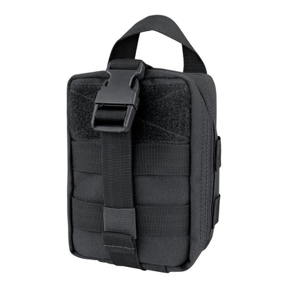 Condor Rip Away EMT Lite Pouch Med Pouches Condor Outdoor Black Tactical Gear Supplier Tactical Distributors Australia